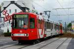 B-Wagen 2224 auf der Kreuzung Aachener Strae/Frechener Weg im Stadtteil Weiden  am 01.05.2012.