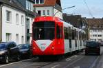 Der dritte modernisierte B-Wagen 2426 (ex. 2196) auf dem Simonskaul am 08.04.2014.