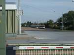 Blick auf den Betriebshof der StadtBahn von Bielefeld. Aufgenommen am 20.08.2010.