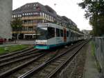 Bielefelder Stadtbahn (Wagen: 571) an der Haltenstelle Rathaus (04.09.2011)