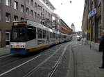 Bielefelder Stadtbahn (Wagen: 564) an der Haltenstelle Rathaus (04.09.2011)