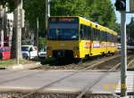 DT 8.S 4113/4114 Kurs: 01-01 U1 Vaihingen am Wilhelmsplatz in Stauttgart-Bad   Cannstatt am 06.09.2011.