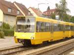 Stuttgarter Stadtbahn Triebwagen DT 8 in Vaihingen.