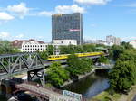 BVG 1072-1 als U 1 (Hallesches Tor - Uhlandstraße), am 07.06.2017 am Deutschen Technikmuseum in Berlin.