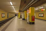 Die U-Bahn Station auf der U 7 Jakob-Kaiser-Platz am 05.05.2019.