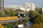 Die Hst. Mckernbrcke wird von beiden Seiten gleichzeitig angefahren. 08.Oktober 2008.