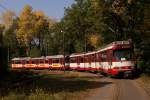 GT8SU 3210 und 3202 in der Schleife in Dsseldorf-Lrick am 02.10.2011