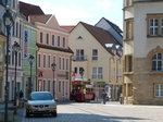 Die Pferdestraßenbahn fährt nicht nach BOStrab (der sonst bei allen Straßenbahnen angewendeten  Verordnung über den Bau und Betrieb der Straßenbahnen ).