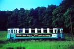 END Straßenbahn Esslingen-Nellingen-Denkendorf__Die aber auch nach Scharnhausen und Neuhausen fuhr.__Die  Wald- und Wiesen-Straßenbahn ... Tw im Körschtal nahe Scharnhausen.__23-04-1973