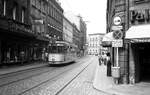 Nürnberg-Fürther Straßenbahn__Tw 204 [T4; MAN/Siemens 1957] auf der Fürther  Binnenlinie  7 zur Flößaustr.