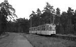 BVB Ost-Berlin__Die Grünauer Ufer-Bahn, Linie 86 nach Alt-Schmöckwitz.__28-01-1978