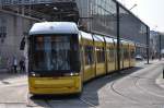 Flexi Tram 8021 auf der Linie M5. Aufgenommen am 09.07.2013 Berlin Alexanderplatz. 