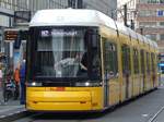 Flexity Nr. 9093 der BVG in Berlin am 23.08.2015