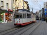 Schleifwagen der BOGESTRA, hier in der Wittener Fugngerzone zu sehen.