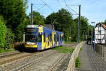 SWB Tw 9470  Linie 62, Dottendorf  Vollwerbung  Postbank   Bonn, Oberkassel Mitte  14.06.2022