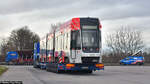 Der Bonner 2355 auf  auf der A61 bei Koblenz am 28.01.2025.