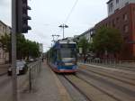 Brandenburg/Havel: MGT6D 100 macht einen kleinen Stopp an der Sankt-Annen-Straße (02.05.2014)