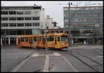 Am 15.12.2024 gab es eine Stadtrundfahrt mit einem alten Trambahn Zug der Braunschweiger Verkehrs GmbH.