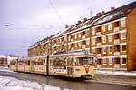 Bremen 418 + 618, Falkenstraße, 05.01.1987.