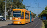 Darmstadt     HEAG mobilo ST 13 9871 als Linie 5 in der Frankfurter Straße, 07.09.2033 