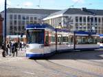 Wagen 0778 Typ ST14 als Linie 3 Richtung Lichtenbergschule an der Haltestelle Luisenplatz.