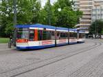 HEAG mobiTram Wagen 9866 am 30.05.14 in Darmstadt Hbf 