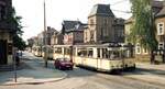 Straßenbahn Dresden__Gegenverkehr auf Linie 1 von/nach Cossebaude u.a.