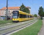 Dresden, Neue Niederflurbahnen 2005 im Einsatz