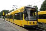 Dresden - Hellerau 
- Endstation der Linie 8.
Hier NGT D8 DD - 2639 - .
Gesehen am 19.08.2013.