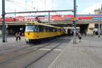 Dresden DVB SL E3 (T4DMT 224 261) Am Hauptbahnhof am 7. Juli 2014.