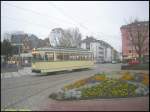 Am 24.03.2007 legte der L-Triebwagen 124 (ex 224 DWAG 1956) bei einer Sonderfahrt auch einen Fotohalt an der Wendeschleife der Haltestelle Zoo ein.
