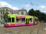 VGF Bombardier S-Wagen 253 am 20.08.17 in Frankfurt am Main Zoo