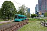 VGF Bombardier Flexity Classic S Wagen 255 am 22.05.21 in Frankfurt am Main