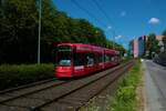 VGF Bombardier Flexity Classic S-Wagen 250 am 27.05.22 in Frankfurt