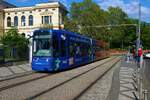 VGF Bombardier Flexity Classic S Wagen 270 am 18.05.23 in Frankfurt am Main