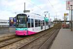 VGF Bombardier Flexity Classic S Wagen 274 am 10.12.23 in Frankfurt am Main