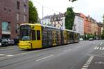 VGF Bombardier Flexity Classic S-Wagen 209 am 25.05.24 in Frankfurt am Main