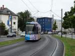 VGF Bombardier S-Wagen 265 am 20.08.15 in Frankfurt am Main auf der Friedberger Straße