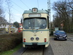 VGF Düwag O-Wagen 110 am 26.03.16 in Frankfurt am Main Schwanheim