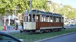 Freiburg im Breisgau - Oldtimer Tram 56 - Historische Straßenbahn Rastatt T4 - Aufgenommen am 20.09.2018