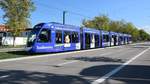 Freiburg im Breisgau - Straßenbahn CAF Urbos 309 - Aufgenommen am 28.09.2018 