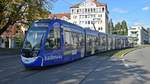 Freiburg im Breisgau - Straßenbahn CAF Urbos 309 - Aufgenommen am 28.09.2018 