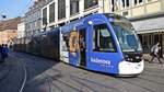 Freiburg im Breisgau - Straßenbahn CAF Urbos 304 - Aufgenommen am 17.10.2018