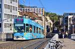 Freiburg 256, Stadtbahnbrücke, 26.09.2023.