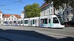 Am 08.09.2020 habe ich diese Straßenbahn mit Hersteller CAF Urbos Nr.