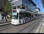 VAG Freiburg i.B. - Strassenbahn DUEWAG GT8Z Nr.245 unterwegs auf der Linie 3 in der Stadt Freiburg am 2024.06.07