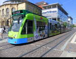 VAG Freiburg i.B. - Strassenbahn Siemens Combino Nr.274 unterwegs in der Stadt Freiburg am 2024.06.07