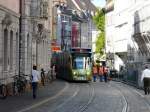 TW 274 unterwegs auf der Linie 1 in der Stadt Freiburg im Breigau am 22.09.2010  