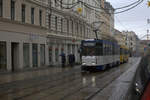 Linie 3 in der Berliner Str. in Görlitz.Fahrziel Weinhübel. 31.12.2017  12:31 Uhr.