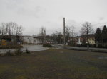 Ein Teil vom Gleisdreieck in Waltershausen am 25.03.2016.